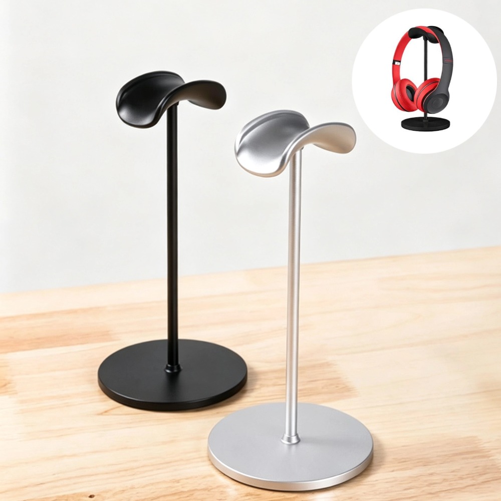 Headphone Stand Desk - Desktop Headphone Stand Curved ABS Headset