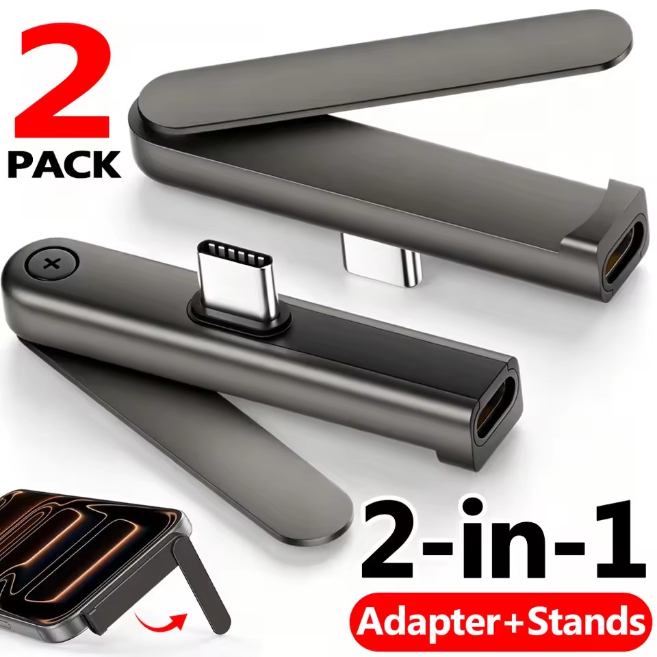 2/1PCS Portable USB C To 3.5mm - Headphone Stand Desk ulasan dan harga