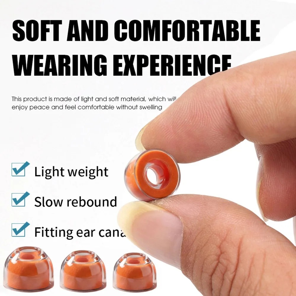 S/M/L Silicone+Memory Foam Ear - Earphone Foam Tip ulasan dan harga