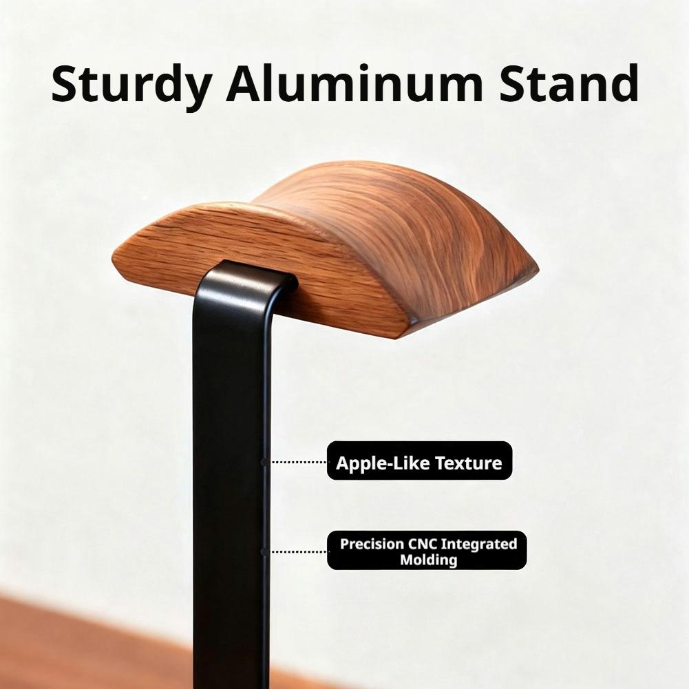 Walnut Headphone Stand Stores  - Headphone Stand Desk ulasan dan harga